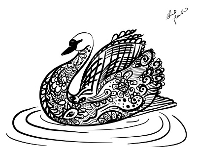 Swan Henna