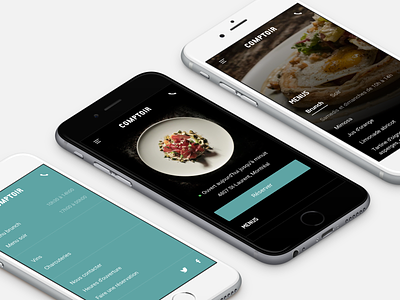 Comptoir – Restaurant website