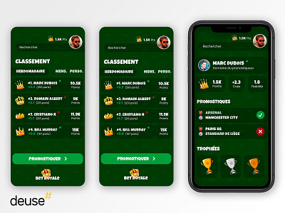 Mobile sports betting application app application applicationmobile design illustration mobileapplication ui ux