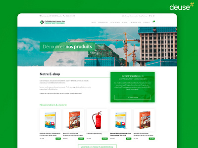 E-commerce of the construction confederation app application design ecommerce eshop illustration responsive web website