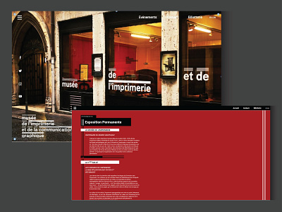 Refonte de site web black design projetétudiant red ui ux web web design webdesign