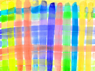 Happy Stripes stripes surface pattern watercolor