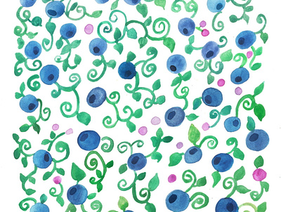 Blueberry blueberry surface pattern