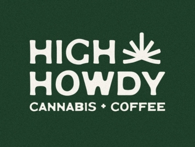 HIGH HOWDY CANNABIS + COFFEE [pt. 2] branding cannabis coffee design graphic design high high howdy howdy illustration james coffman logo logo design