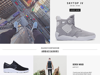 Ecommerce Homepage Concept concept ecommerce editorial lifestyle product design ux