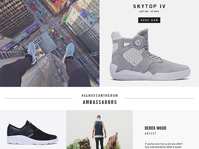 Ecommerce Homepage Concept