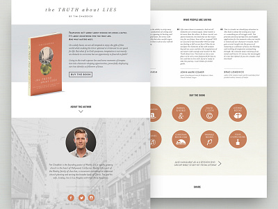 Book Author Website author responsive ux website