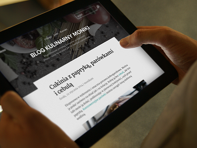 Oslo blog theme, tablet blog ipad mobile responsive tablet theme