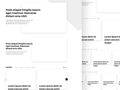 Template elements assets bw clean elements template ui ux web design webdesign white wireframe