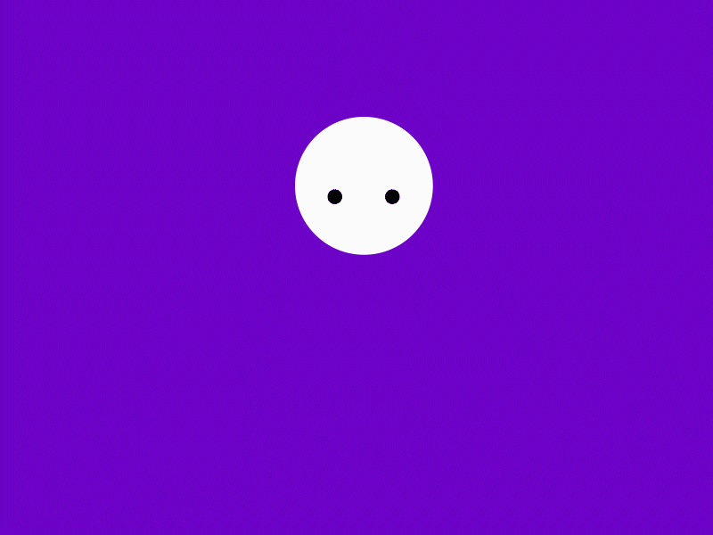 Jumping white ball adobe aftereffects animation