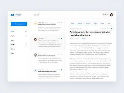 Paper Mail Dashboard