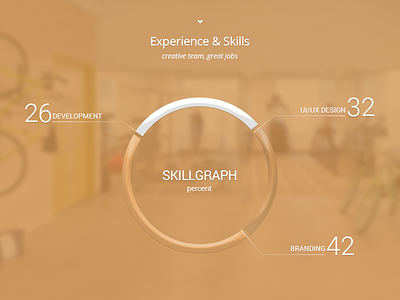 SkillGraph designer experience minimal skill skillgraph ui ux web website works