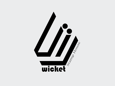 Wicket (Stamp) Logo Design. branding design design graphic design logo typography vector web