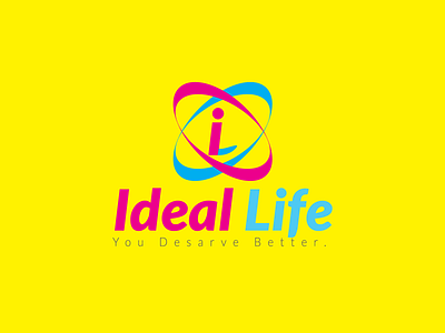 Ideal Life Logo Design branding graphic design logo typography vector web