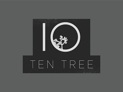 Ten Tree design ten texture tree tshirt typography