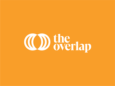 The Overlap concept brand branding design icon identity logo typography