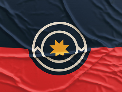 Norman Flag Concept city design flag norman oklahoma vexillology