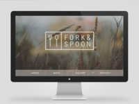 Fork & Spoon logo by J.D. Reeves on Dribbble