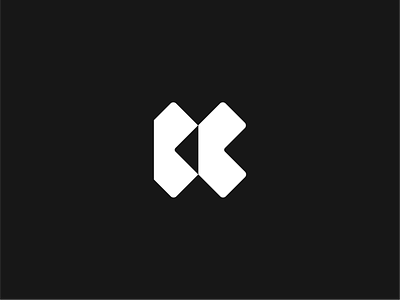 K Concept brand branding design icon identity logo vector