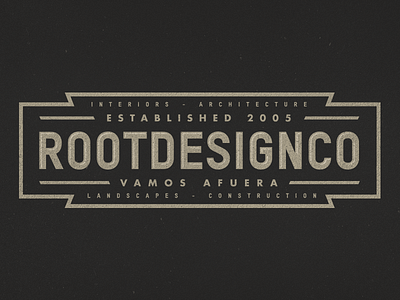 Still Rootin badge design texture typography