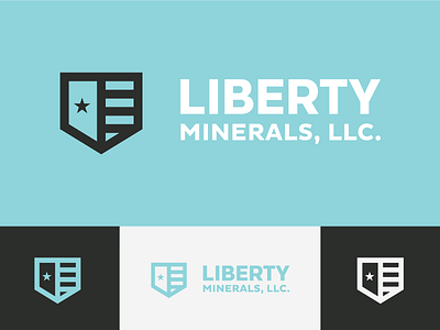 Liberty Minerals Logo icon logo oil presentation star