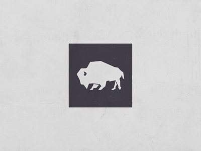 Bison Drib buffalo icon tatonka texture