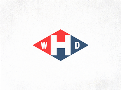 WHD Logo arrows cool heat industrial logo
