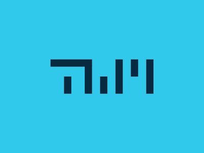TWM Icon geometric icon logo modernist typography