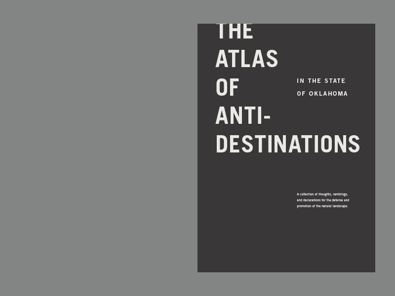 Revised Atlas of Anti-destinations atlas book maps mfa oklahoma thesis