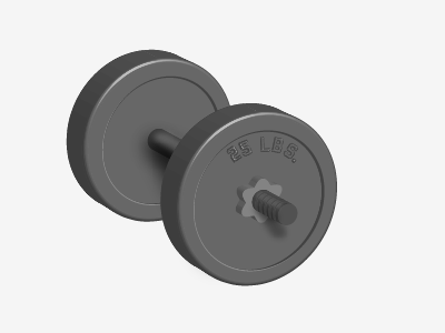 Dumbbell dumbell icon illustration lighting sports weightlifting