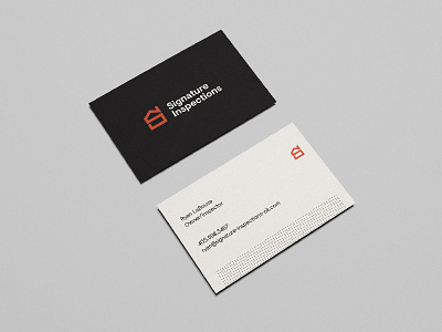 Signature Biz Cards business cards design identity logo typography