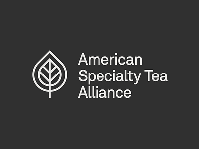 ASTA brand icon logo tea typography