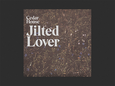 Cedar House Single Artwork album art artwork direction music typography