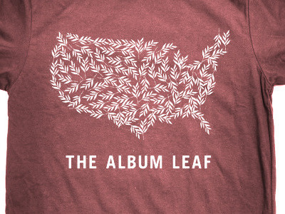 Album Leaf T-shirt album america leaf merch music t shirt