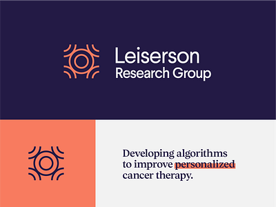 Cancer Research Logo brand branding cancer cells design dna health icon identity logo type typography