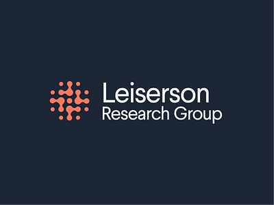 Leiserson Concept brand branding design icon logo research science