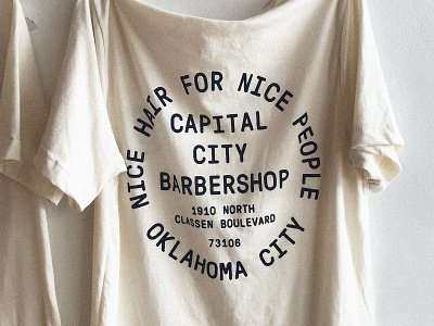 Shirt Design for Capital City Barbershop