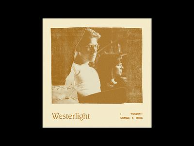 Westerlight Single Artwork album art album artwork collage design music texture typography