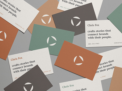 Chris Fox business cards brand business cards design icon identity logo oklahoma stationery typography