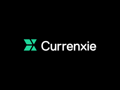 Currenxie Brand Redesign app brand branding design finance fintech icon identity logo oklahoma rebrand type typography vector
