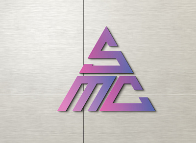 SMC Logo Design 3d logo branding business logo college logo company logo design illustrator letter logo logo logo design logotype minimalist logo simple logo typography