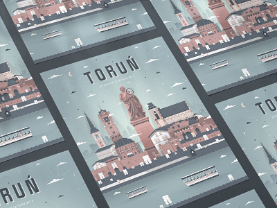 Toruń Flat poster