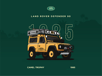 Land Rover Defender 90 Camel Trophy