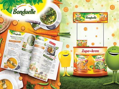 Bonduelle - addvertising catalogue pos posm print