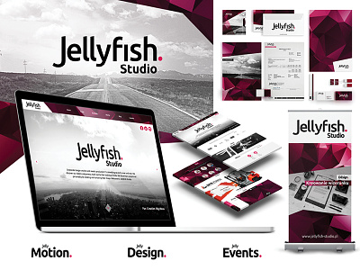 Jellyfish Studio Branding branding corporate design id logo stationary