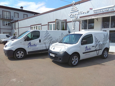 Ice cream maker car branding for