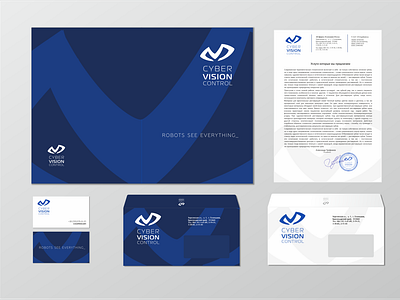 Logo and corporate identity for a CCTV camera manufacturer.