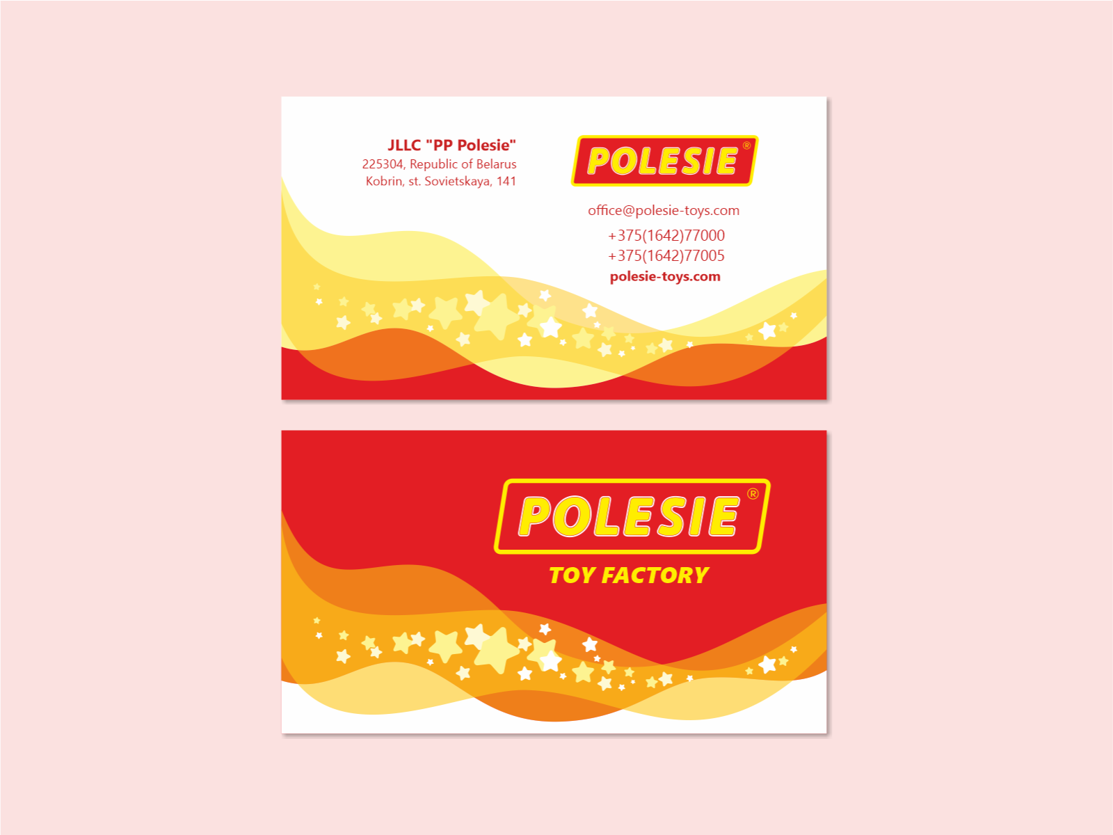 Corporate identity for a toy factory. by Vladimir Pechonkin on Dribbble
