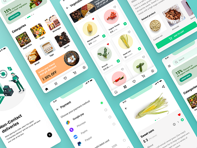 Grocery app (Veggies)