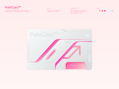 Design a Payment Card of the Future branding design design challenge fintech playoff pointcard